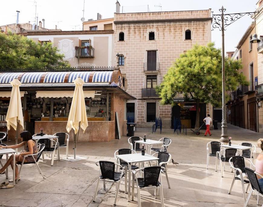 Apartamento Atico En El Casco Antiguo Mataró Dış mekan fotoğraf